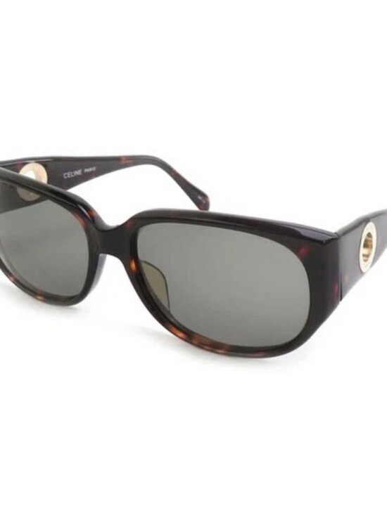 Auth CELINE Sunglasses Brown Plastic - h32088i main image 7